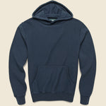 Arctic Knit Hoodie - Navy - Knickerbocker - STAG Provisions - Tops - Fleece / Sweatshirt