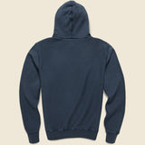 Arctic Knit Hoodie - Navy - Knickerbocker - STAG Provisions - Tops - Fleece / Sweatshirt