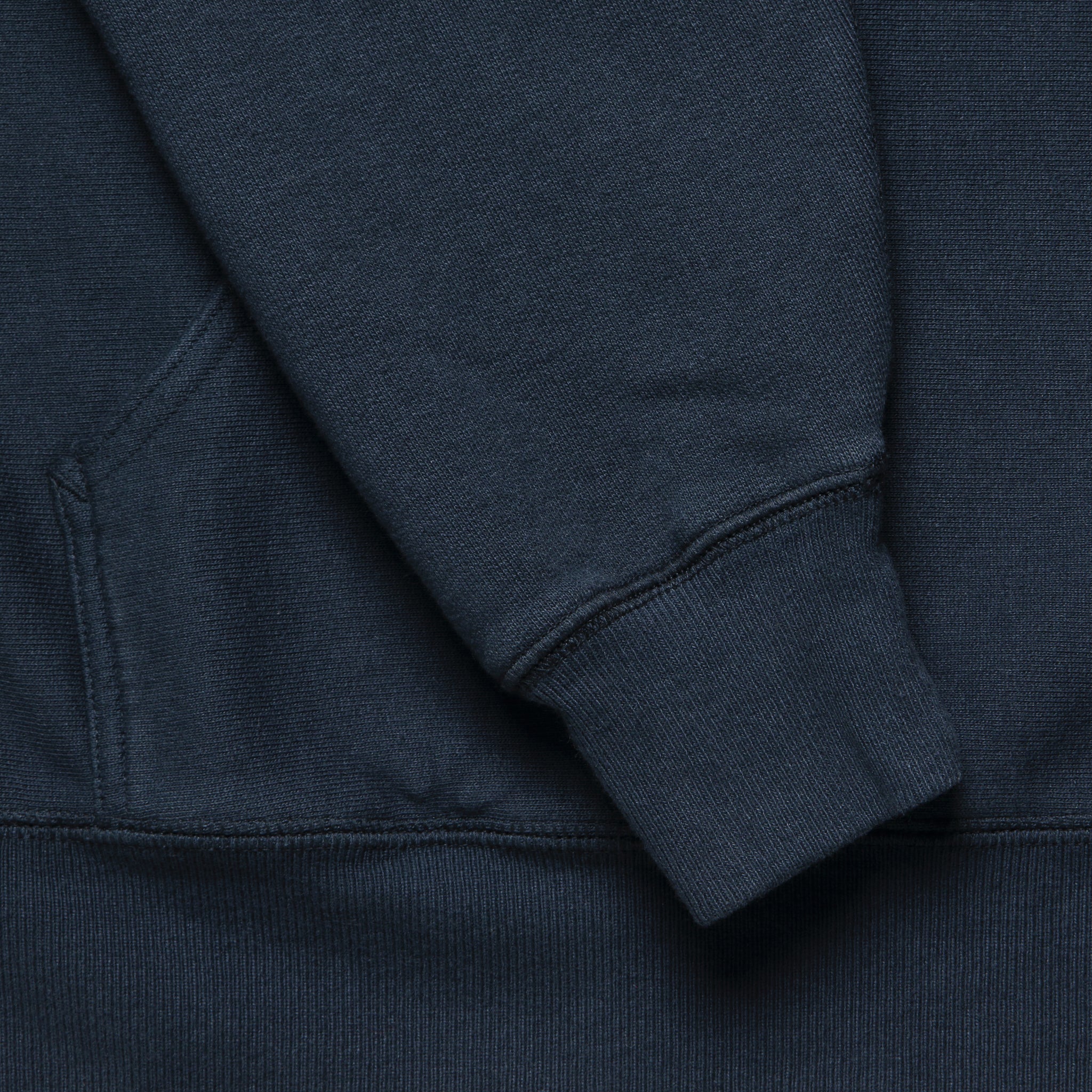 Arctic Knit Hoodie - Navy - Knickerbocker - STAG Provisions - Tops - Fleece / Sweatshirt