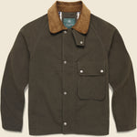 Bay Waxed Nylon Jacket - Olive - Knickerbocker - STAG Provisions - Outerwear - Coat / Jacket
