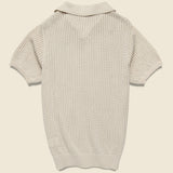Yuma Polo - Bone - Knickerbocker - STAG Provisions - Tops - S/S Knit