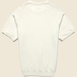 Raglan Runner Crew Sweatshirt - Milk - Knickerbocker - STAG Provisions - Tops - Fleece / Sweatshirt