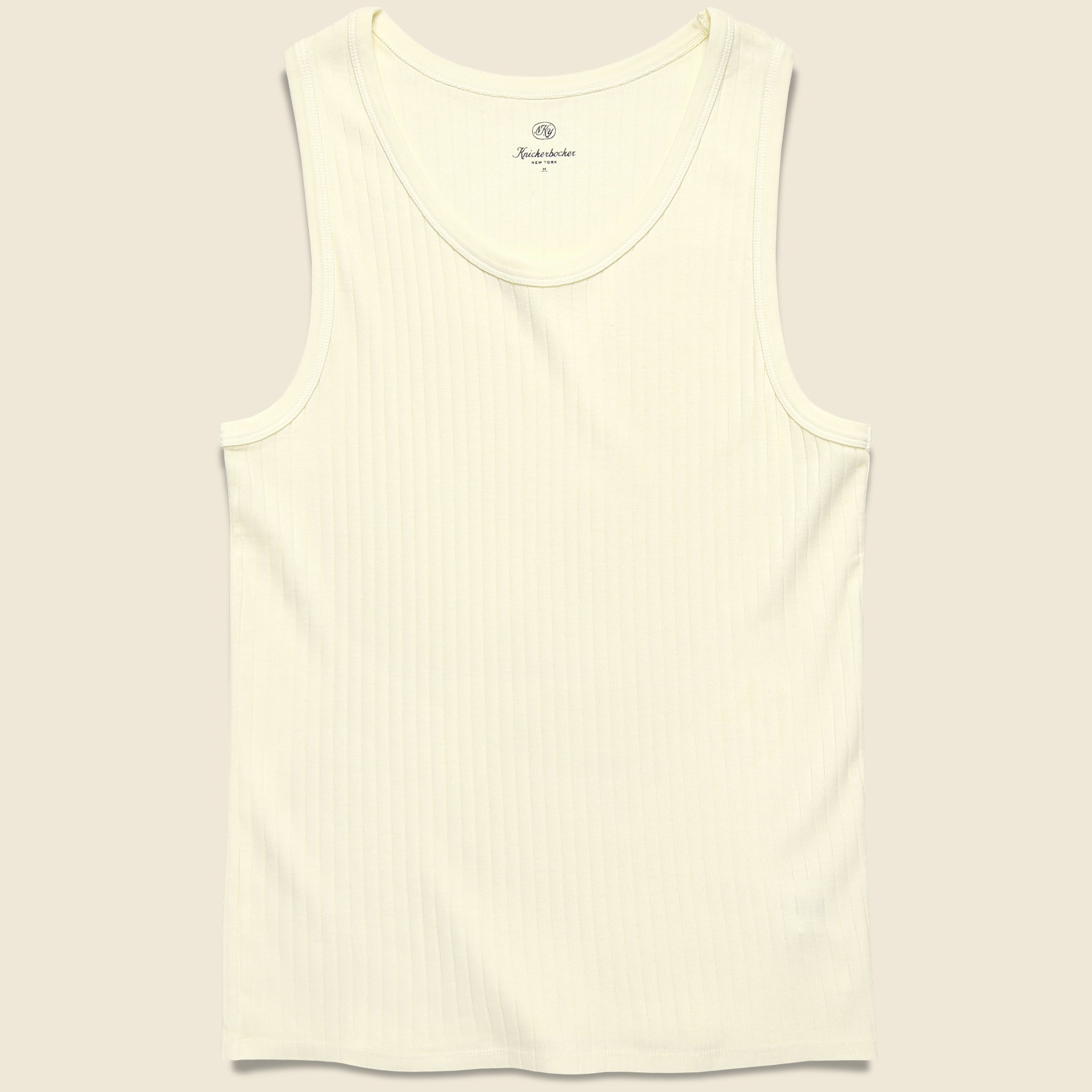 Rib Tank - Bone - Knickerbocker - STAG Provisions - Tops - S/S Tee