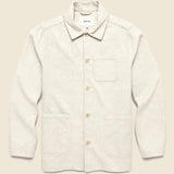 Ormiston Jacket - Ecru Waffle - Kestin - STAG Provisions - Outerwear - Coat / Jacket
