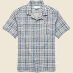 Crammond Shirt - Blue Multi Check - Kestin - STAG Provisions - Tops - S/S Woven - Plaid