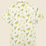Gorse Print Crammond Shirt - Ecru - Kestin - STAG Provisions - Tops - S/S Woven - Seersucker