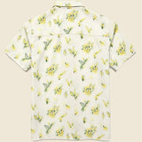 Gorse Print Crammond Shirt - Ecru - Kestin - STAG Provisions - Tops - S/S Woven - Seersucker