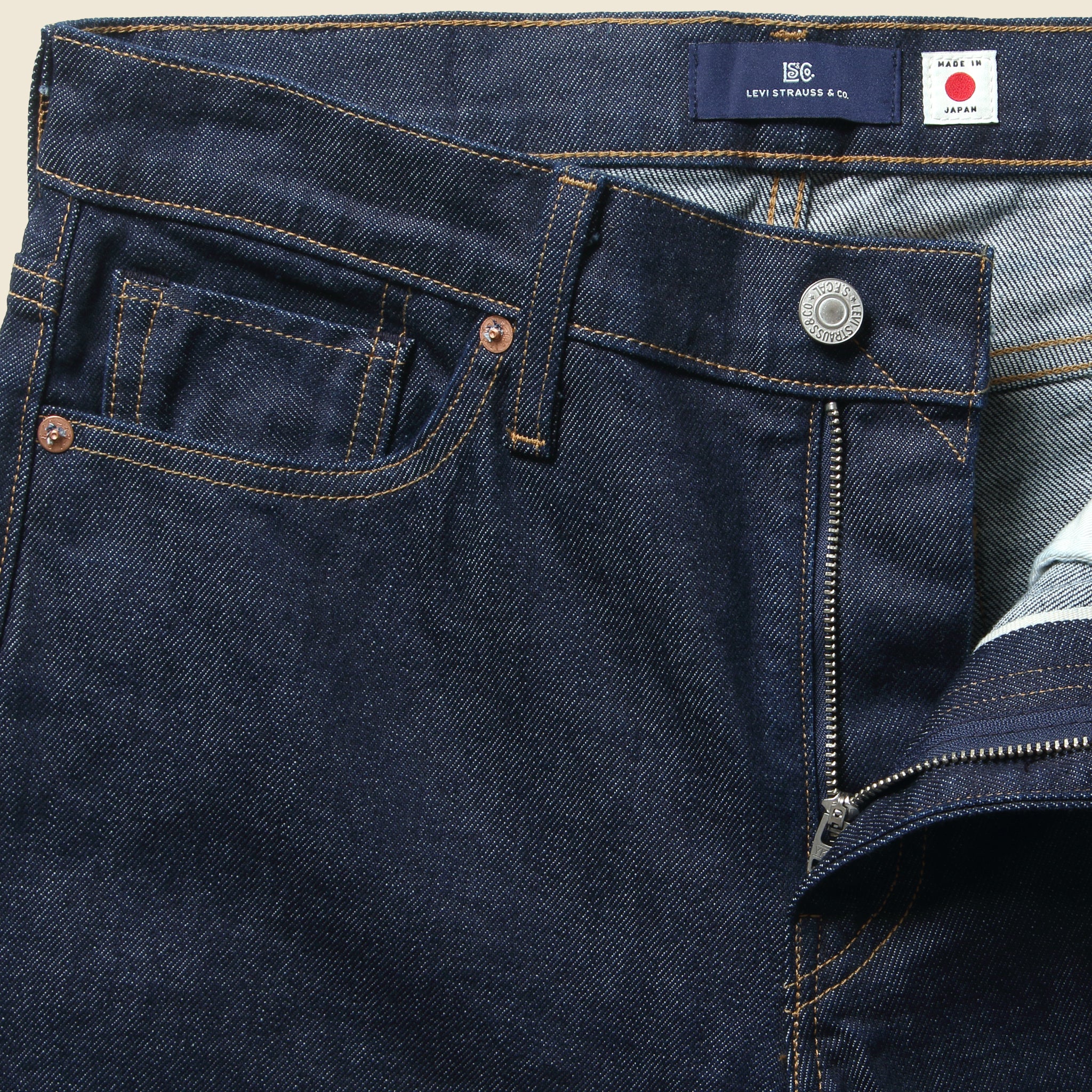 
                          511 Slim Jean - MIJ Dark Rinse - Levis Blue Tab - STAG Provisions - Pants - Denim
                        
