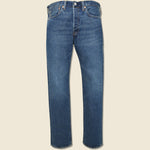 501 Slim Taper Jean - Blast of Blue Selvedge - Levis Premium - STAG Provisions - Pants - Denim