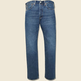 501 Slim Taper Jean - Blast of Blue Selvedge - Levis Premium - STAG Provisions - Pants - Denim