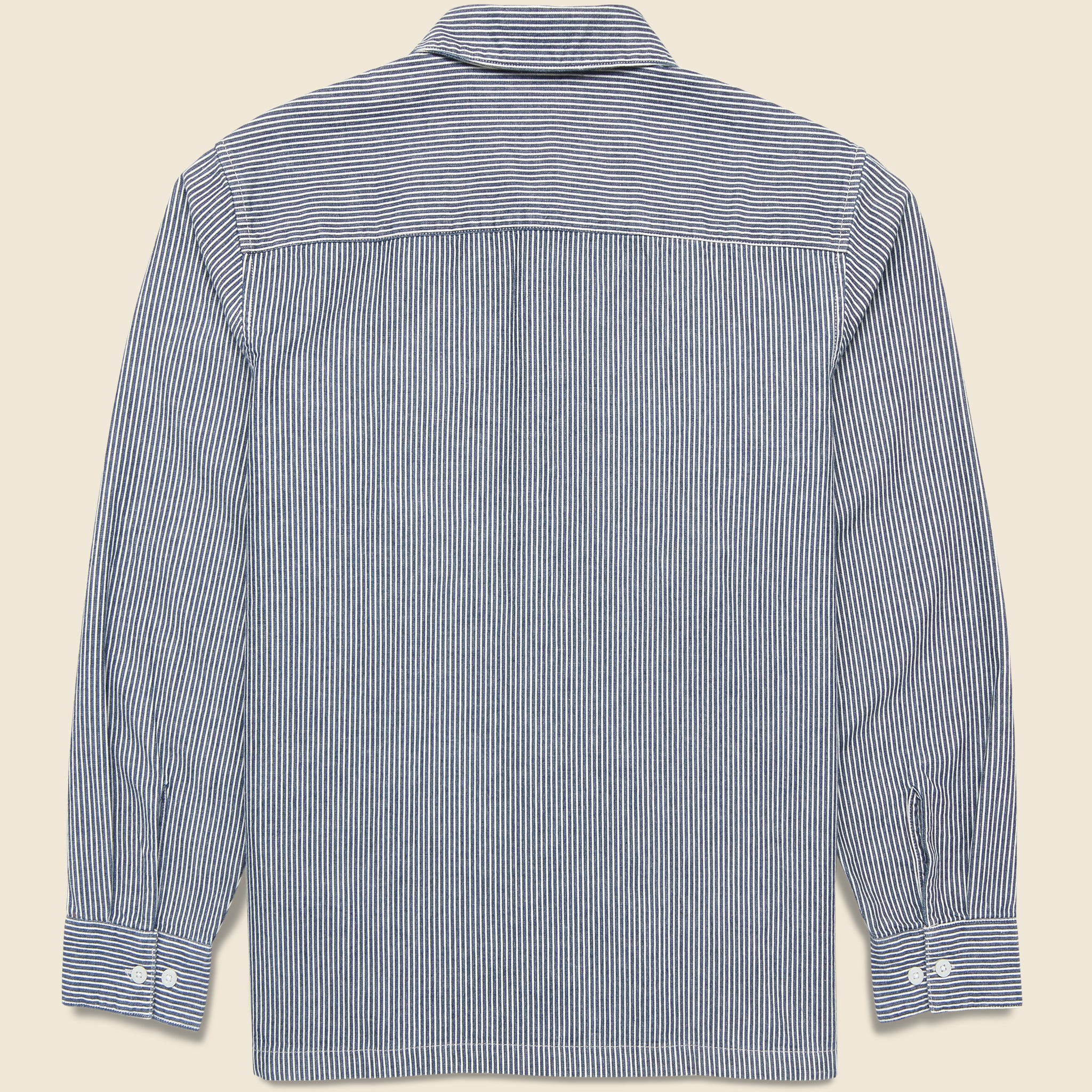 
                          Worker Shirt - Washington Stripe - Levis Premium - STAG Provisions - Tops - L/S Woven - Overshirt
                        