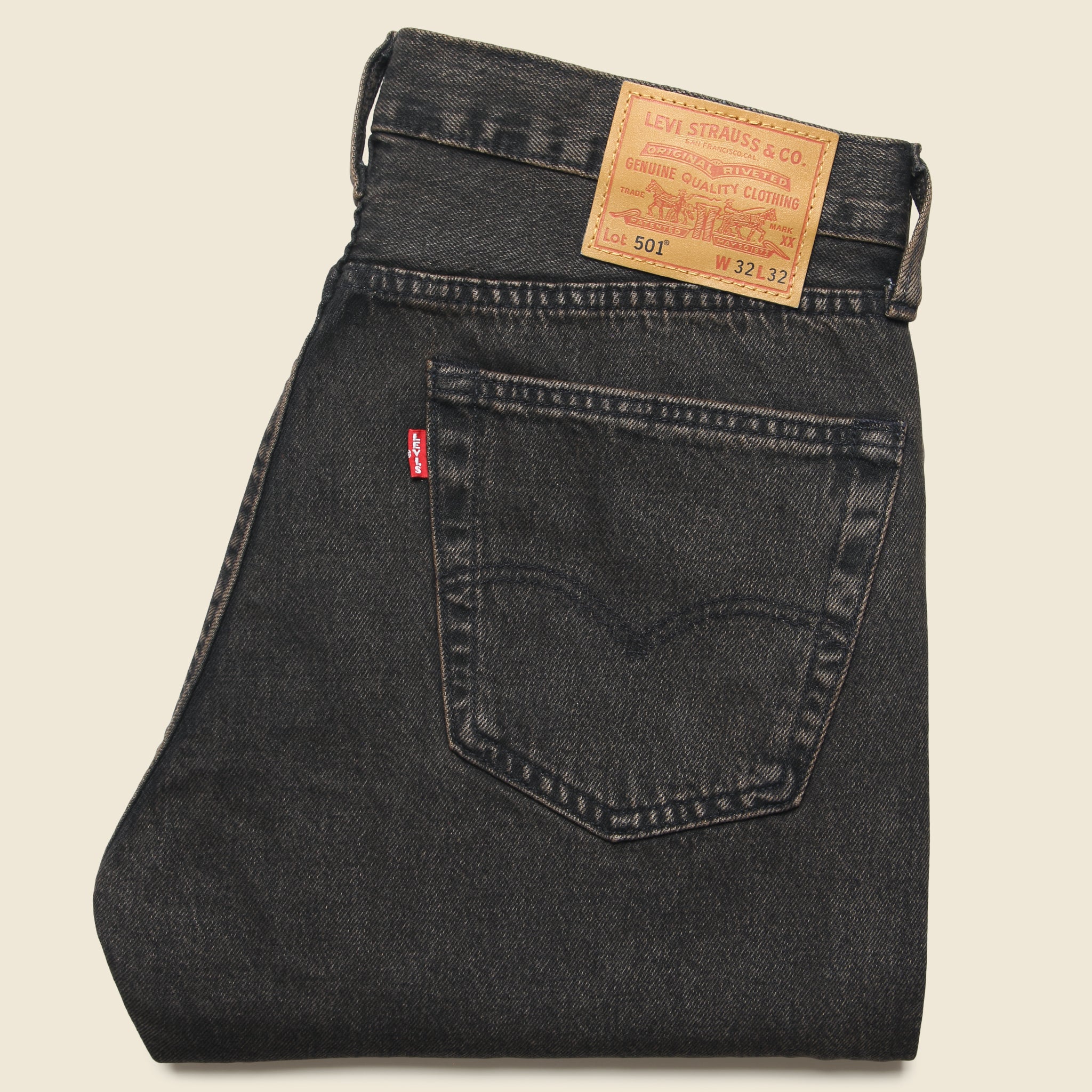 
                          501 Original Straight Jean - Cali Chocolate - Levis Premium - STAG Provisions - Pants - Denim
                        