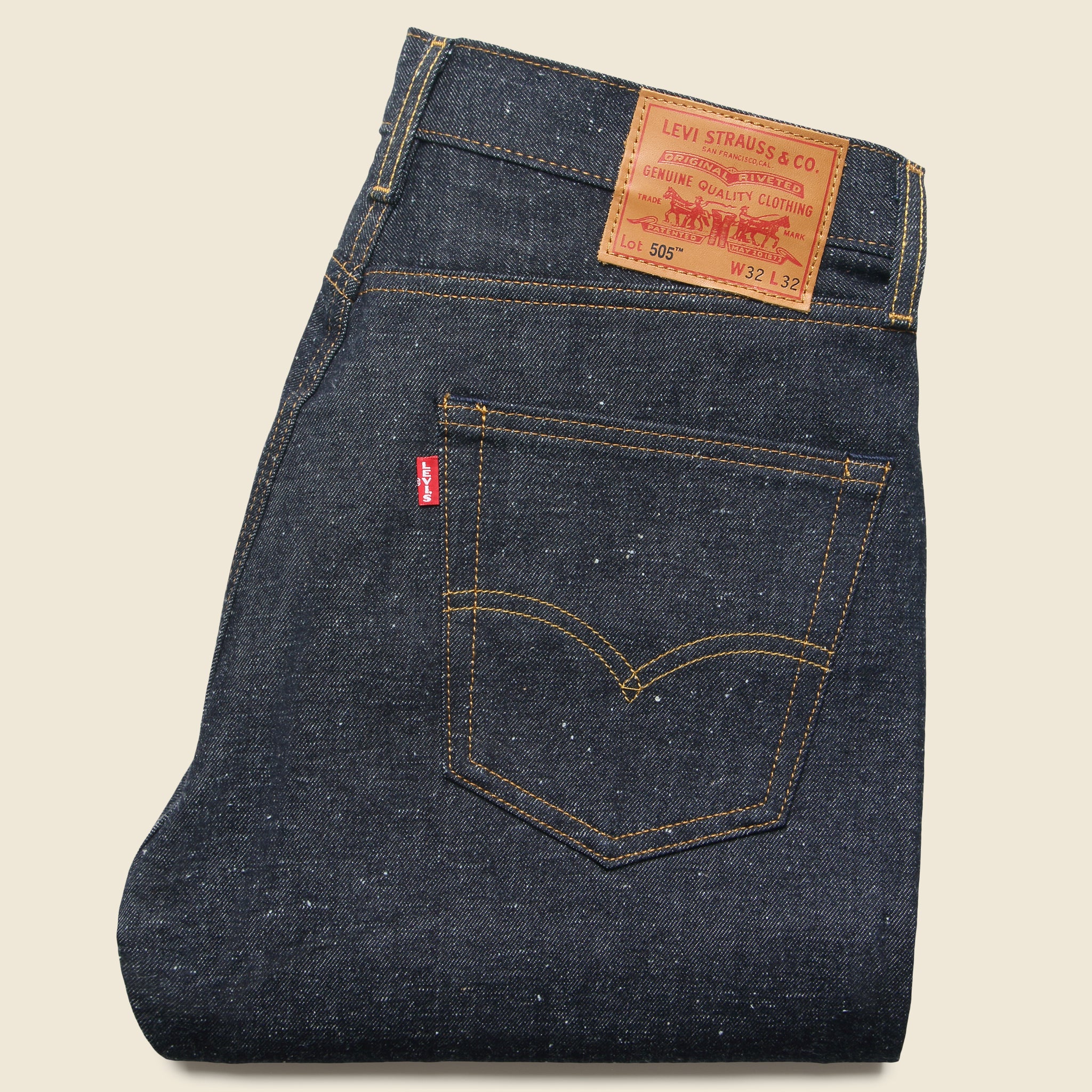 
                          505 Regular Jean - Neppy Rigid - Levis Premium - STAG Provisions - Pants - Denim
                        