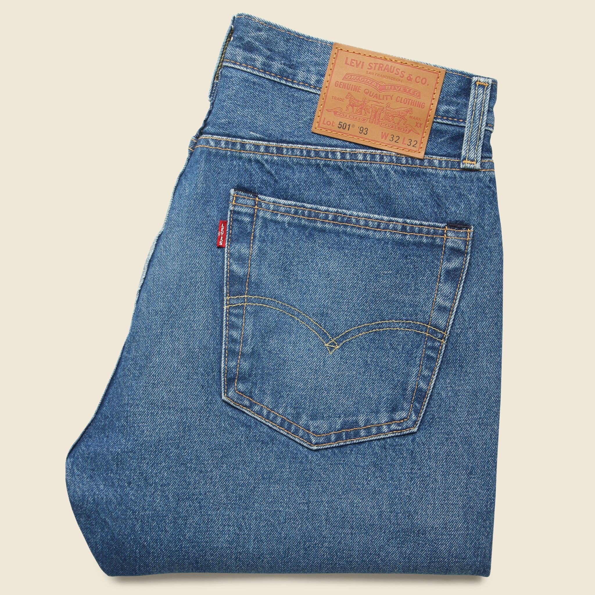 
                          501 '93 Straight Jean - Ghostride - Levis Premium - STAG Provisions - Pants - Denim
                        