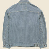 Sunrise Trucker Jacket - Aged Railroad Stripe - Levis Premium - STAG Provisions - Outerwear - Coat / Jacket