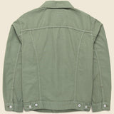 Trucker Jacket - Deep Lichen - Levis Premium - STAG Provisions - Outerwear - Coat / Jacket