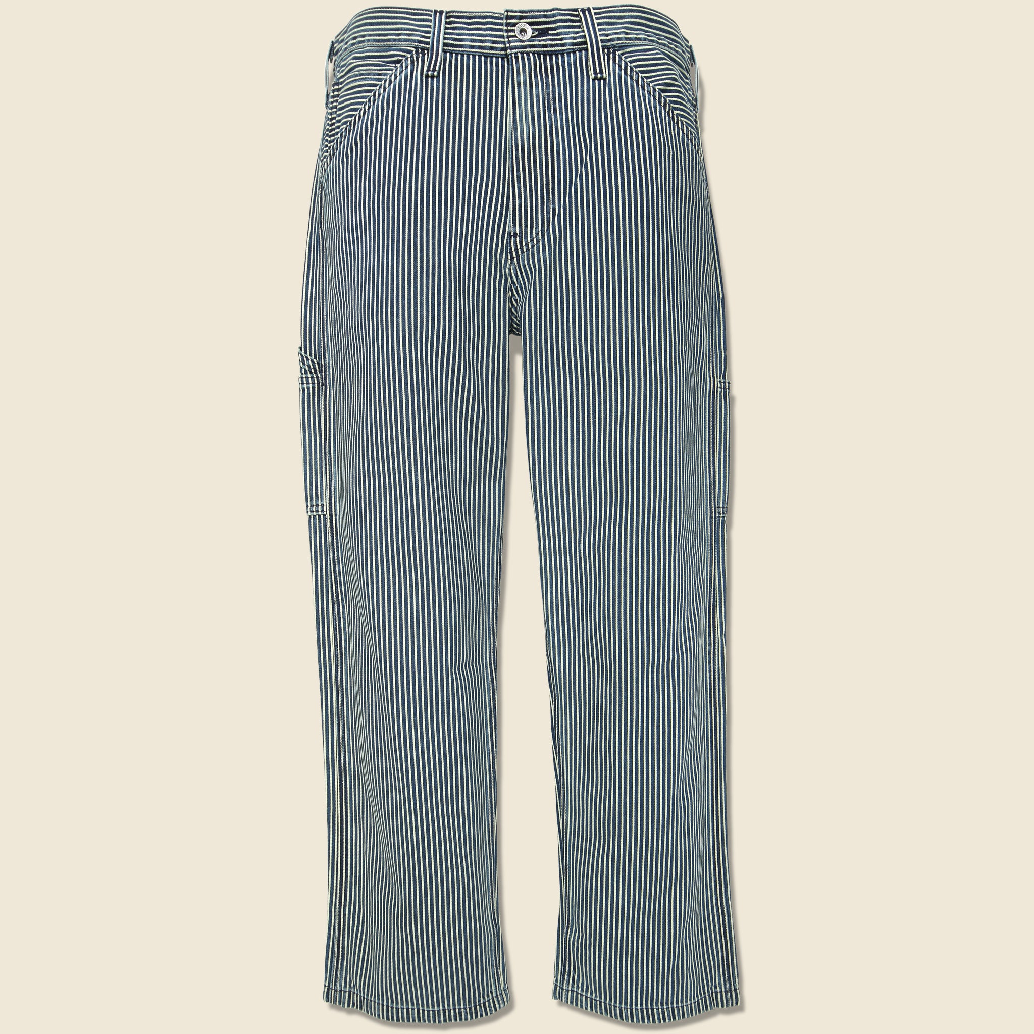 568 Carpenter Pant - Aged Railroad Stripe