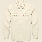 Barstow Denim Western Shirt - Eddlyn Ecru - Levis Premium - STAG Provisions - Tops - L/S Woven - Solid