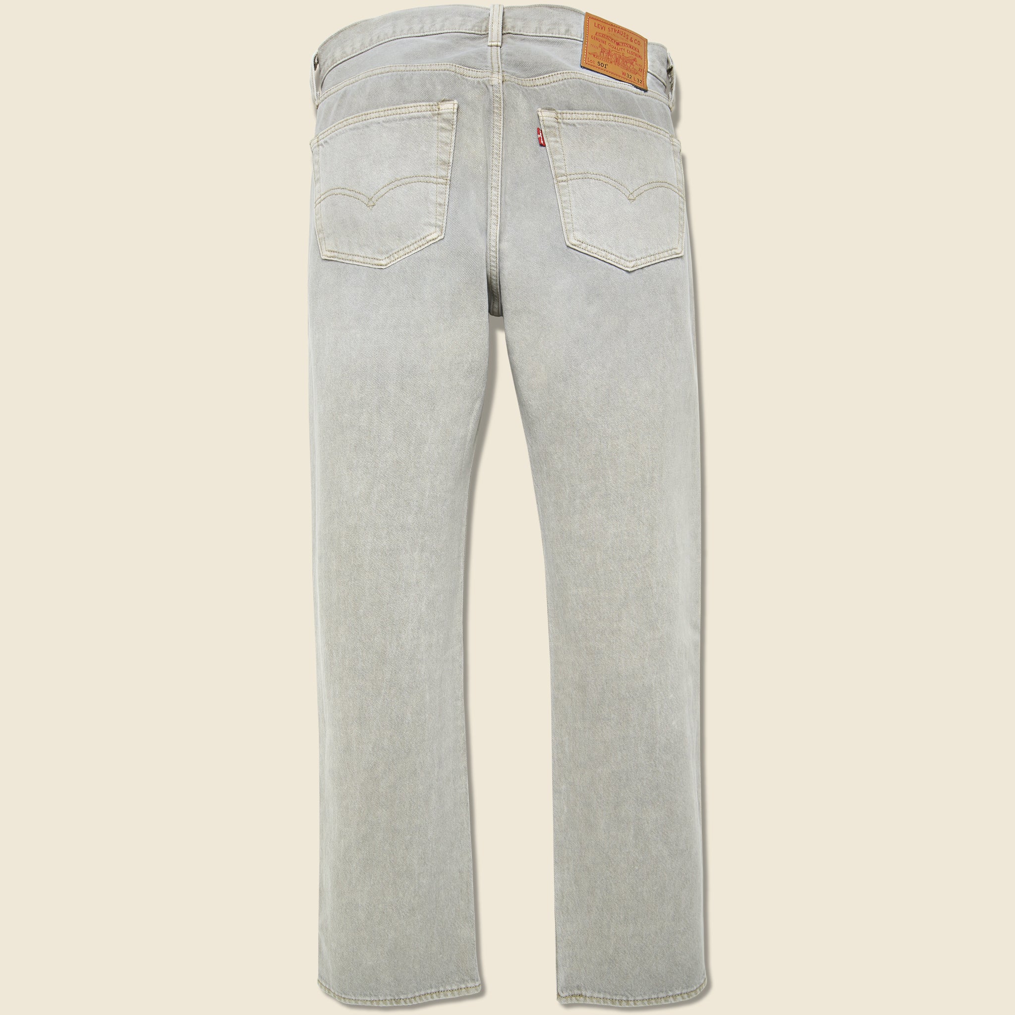 501 Original Straight Jean - Lennox Sun - Levis Premium - STAG Provisions - Pants - Denim