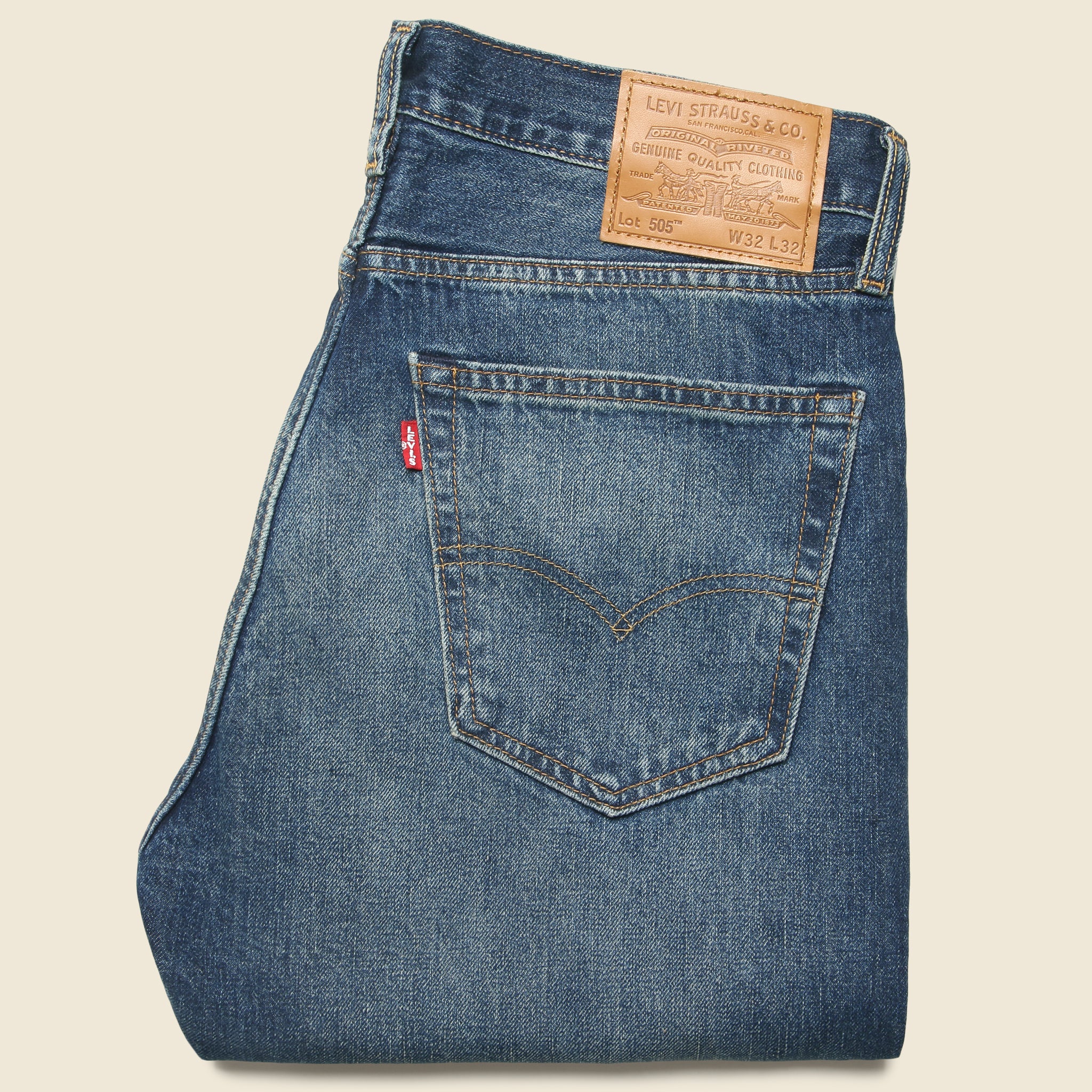 505 Regular Jean - Greatest Story Selvedge - Levis Premium - STAG Provisions - Pants - Denim