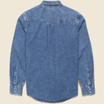 Barstow Denim Western Shirt - Standard Solucell - Levis Premium - STAG Provisions - Tops - L/S Woven - Solid