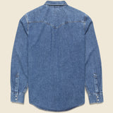 Barstow Denim Western Shirt - Standard Solucell - Levis Premium - STAG Provisions - Tops - L/S Woven - Solid