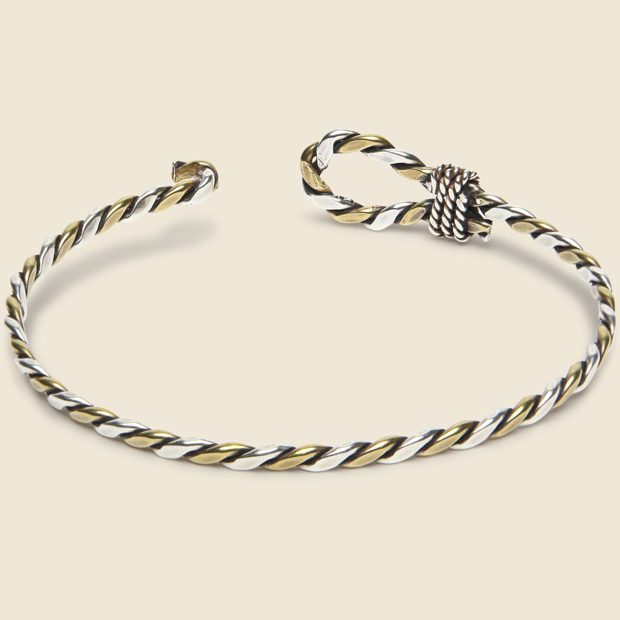 
                          Lasso Cuff - Silver/Brass - LHN Jewelry - STAG Provisions - Accessories - Cuffs
                        