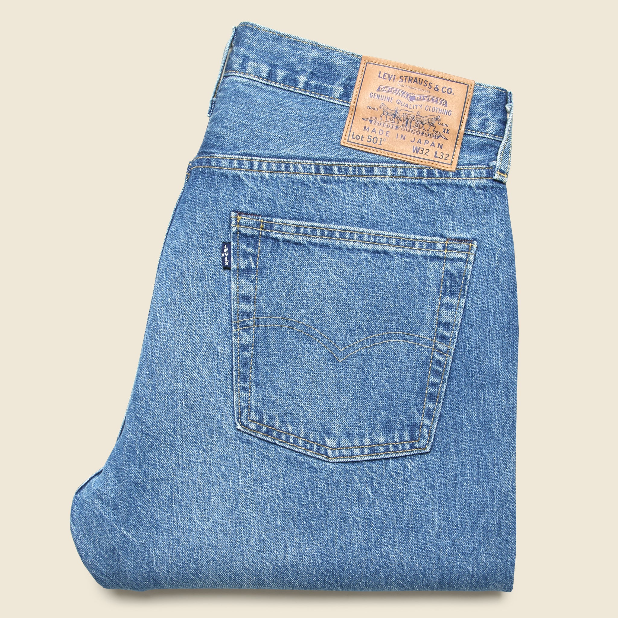 
                          1980s 501 Jean - Munrida - Levi's Made in Japan - STAG Provisions - Pants - Denim
                        