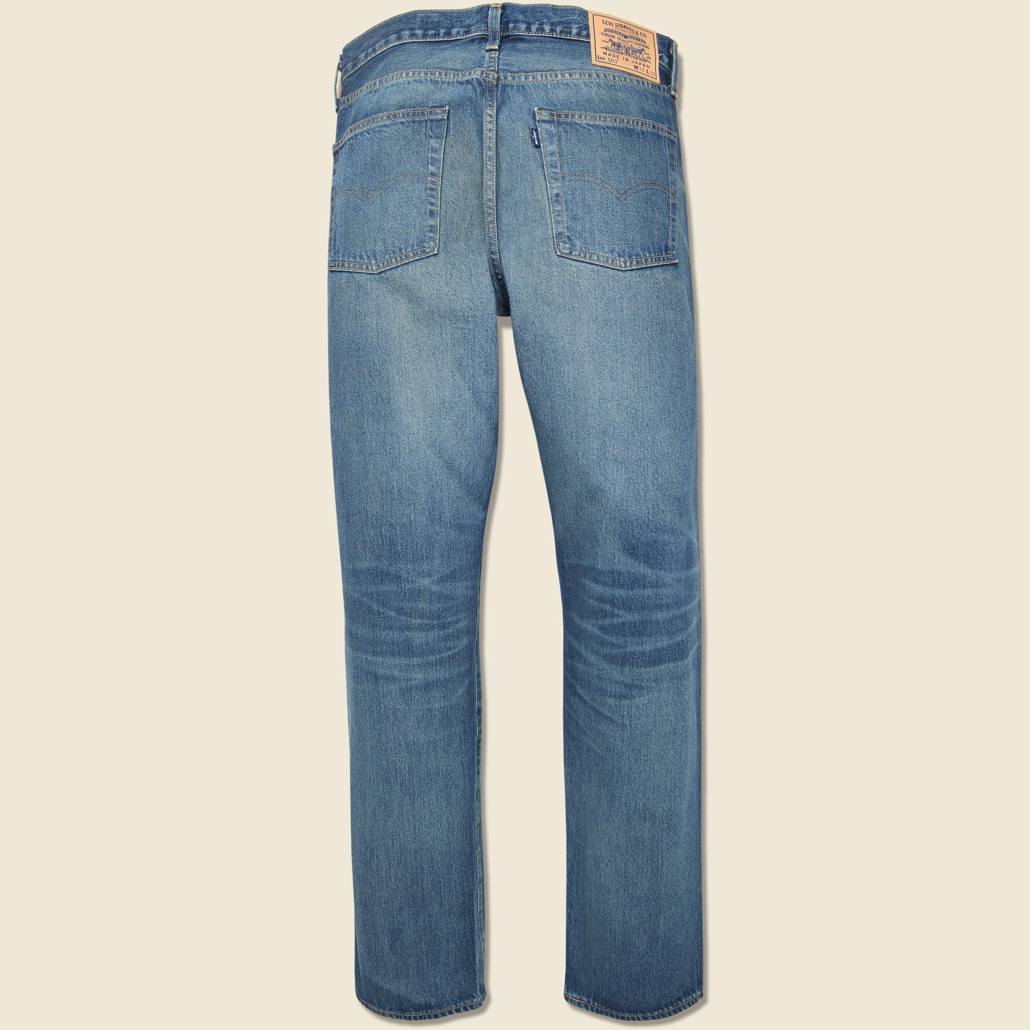 
                          501 Straight Jean - Steel - Levi's Made in Japan - STAG Provisions - Pants - Denim
                        