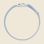 Caden Pull Bracelet - Sterling Silver/Light Blue - Miansai - STAG Provisions - Accessories - Cuffs