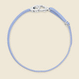 Caden Pull Bracelet - Sterling Silver/Light Blue - Miansai - STAG Provisions - Accessories - Cuffs
