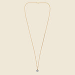 Ojos Pendant - Gold Vermeil/Sky Blue Enamel - Miansai - STAG Provisions - Accessories - Necklaces