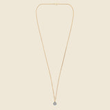 Ojos Pendant - Gold Vermeil/Sky Blue Enamel - Miansai - STAG Provisions - Accessories - Necklaces