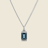 Valor Pendant - Sterling Silver/Blue Topaz - Miansai - STAG Provisions - Accessories - Necklaces