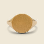 Wells Signet Ring - Gold Vermeil - Miansai - STAG Provisions - Accessories - Rings