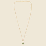 Onyx Pendant Necklace - Gold Vermeil/Cactus Green - Miansai - STAG Provisions - Accessories - Necklaces