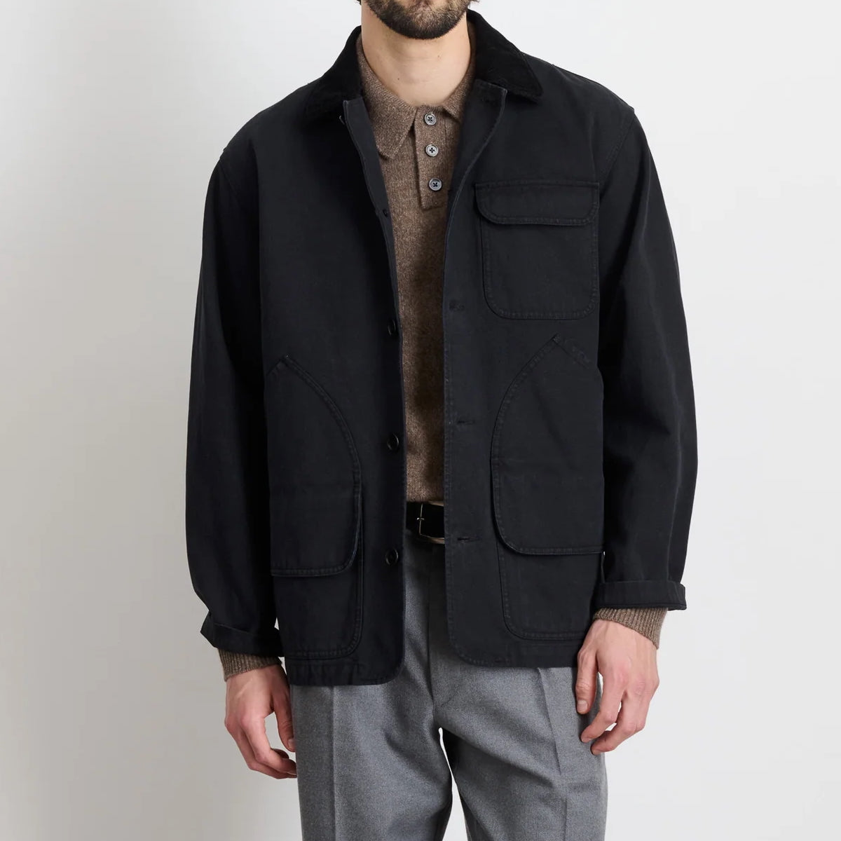 
                          Frontier Jacket - Black - Alex Mill - STAG Provisions - Outerwear - Coat / Jacket
                        