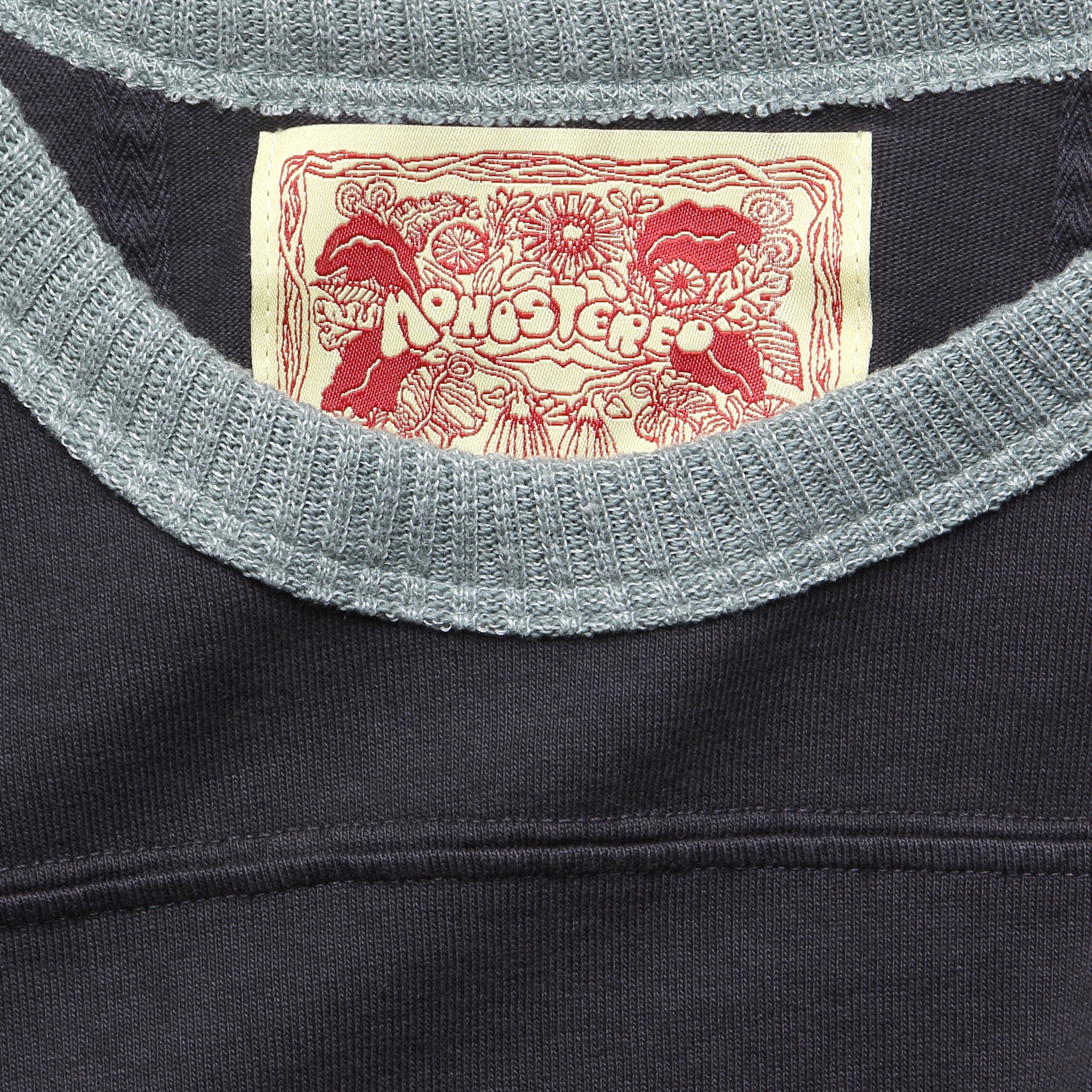 Community Football Ringer Tee - Washed Black - Monostereo - STAG Provisions - Tops - S/S Tee
