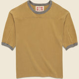 Community Ringer Football Tee - Olive - Monostereo - STAG Provisions - Tops - S/S Tee