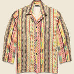 Italian Work Jacket - Jacquard Natural - Monitaly - STAG Provisions - Outerwear - Coat / Jacket