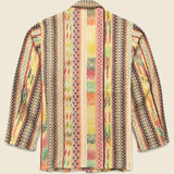 Italian Work Jacket - Jacquard Natural - Monitaly - STAG Provisions - Outerwear - Coat / Jacket