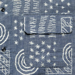 50s Milano Shirt - Squared Chambray - Monitaly - STAG Provisions - Tops - S/S Woven - Other Pattern