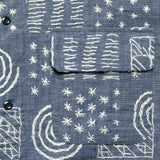 50s Milano Shirt - Squared Chambray - Monitaly - STAG Provisions - Tops - S/S Woven - Other Pattern