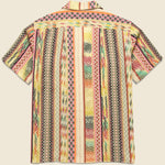 50s Milano Shirt - Jacquard Natural - Monitaly - STAG Provisions - Tops - S/S Woven - Other Pattern