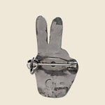Newtive Pin Badge - Peace - Munqa - STAG Provisions - Accessories - Pins