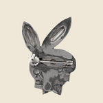 Newtive Turquoise Pin Badge - Play Bunny - Munqa - STAG Provisions - Accessories - Pins