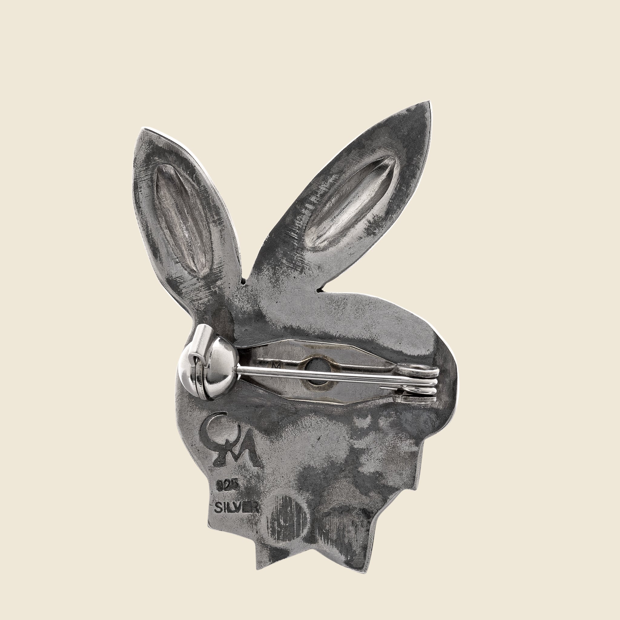 Newtive Turquoise Pin Badge - Play Bunny - Munqa - STAG Provisions - Accessories - Pins