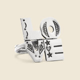 Newtive Ring Plate - Love - Munqa - STAG Provisions - Accessories - Rings