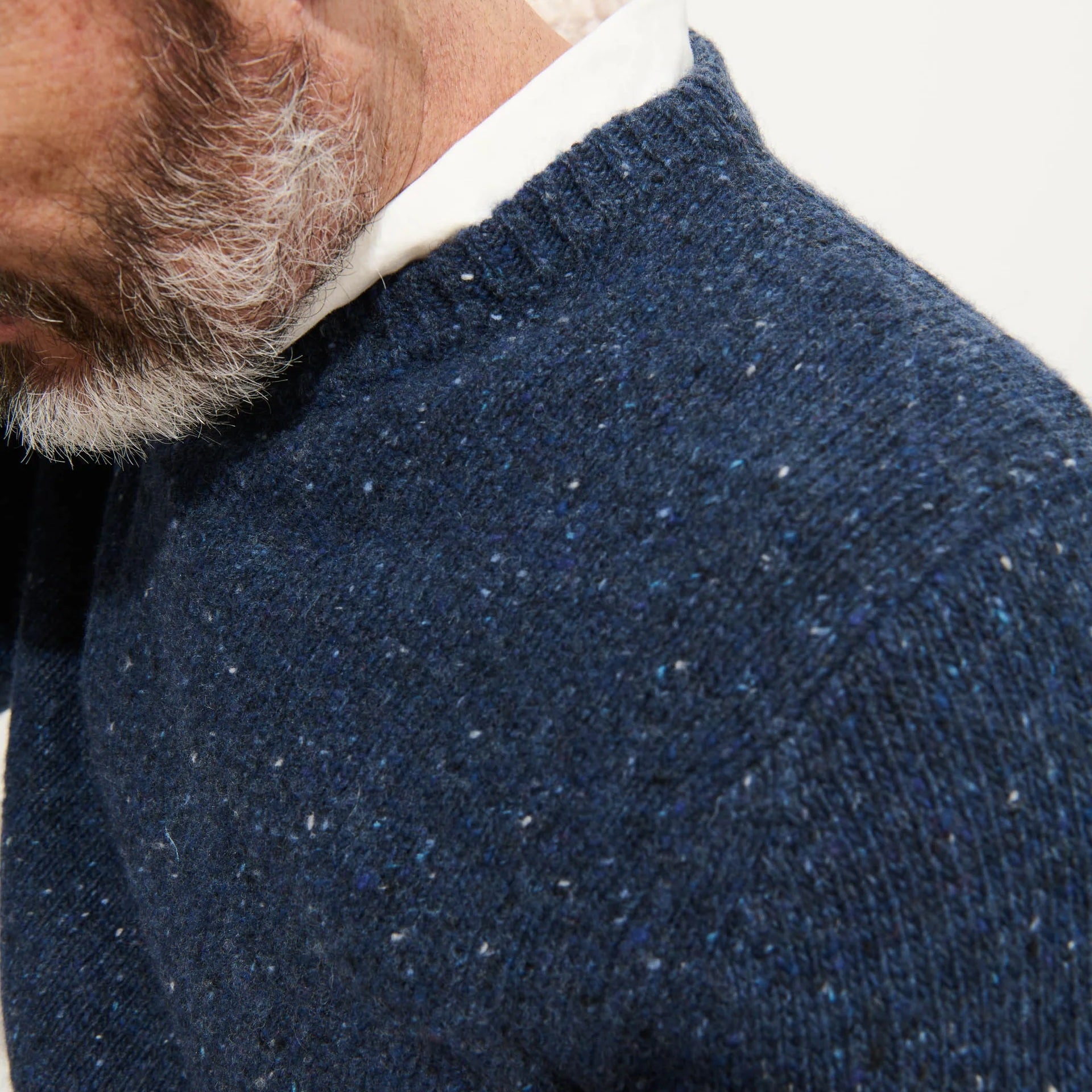 
                          Donegal Wool Sweater - Navy - Alex Mill - STAG Provisions - Tops - Sweater
                        