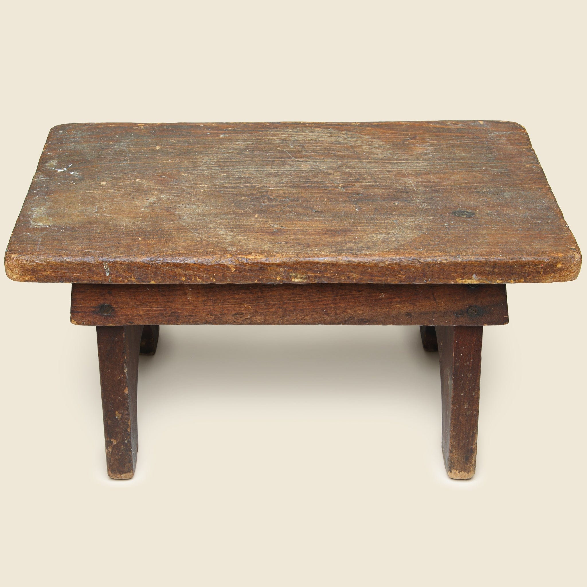 Small Primitive Wooden Stool #1 - Vintage - STAG Provisions - One & Done - Furniture